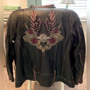 Harley Davidson Cant Leather Jacket XL